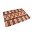 Plllank unieke kopshouten snijplank in plataan en kers - medium (± 50 x 35 cm)