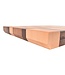 Plllank unieke kopshouten snijplank in plataan en kers - medium (± 50 x 35 cm)