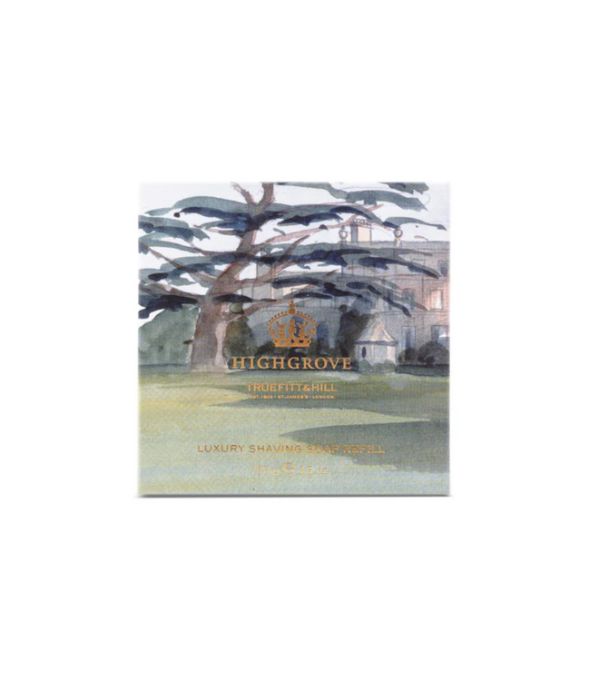 Truefitt & Hill Luxe Scheerzeep Refill  - Highgrove - 100g