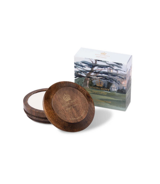 Truefitt & Hill Luxe scheerzeep in handgemaakte houten scheerkom - Highgrove - 100g