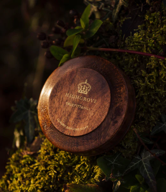 Truefitt & Hill Luxe Scheerzeep in Houten Doos - Highgrove - 100g