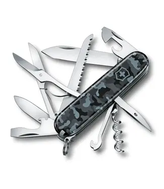 Victorinox Huntsman navy camouflage