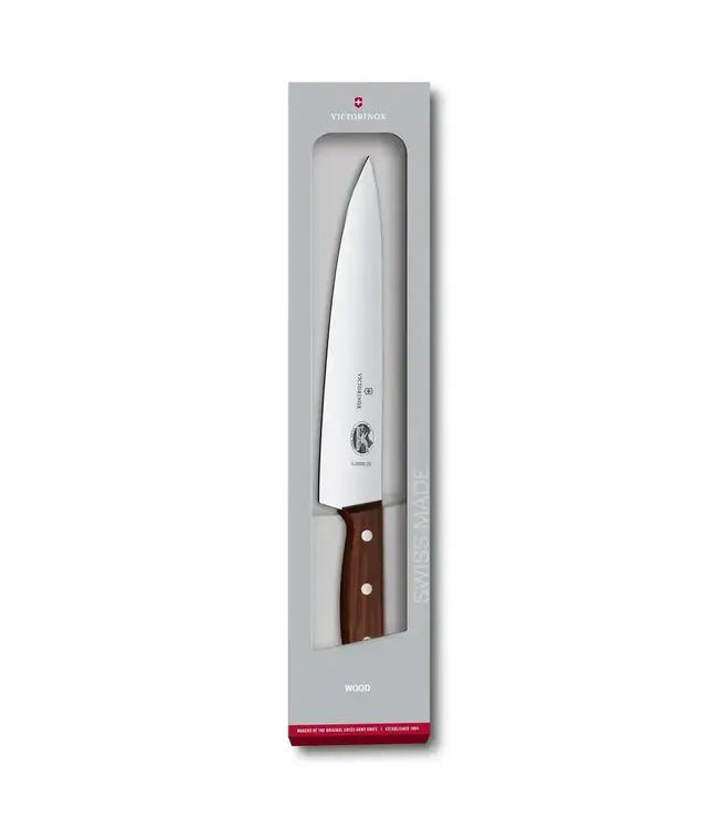 Victorinox Koksmes - met houten heft - 22 cm