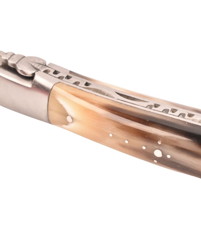 Laguiole en Aubrac 12cm punthoorn - mat