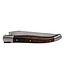 Laguiole en Aubrac Belle pièce 2026 - 12cm ijzerhoutwortelknol - platines guillochées