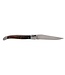 Laguiole en Aubrac Belle pièce 2026 - 12cm ijzerhoutwortelknol - platines guillochées
