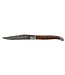 Laguiole en Aubrac Belle pièce 2026 - 12cm loupe d'Amboine dorée - damast balbach