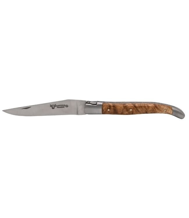 Laguiole en Aubrac Belle pièce 2026 - 12cm wortelhout van zwarte es