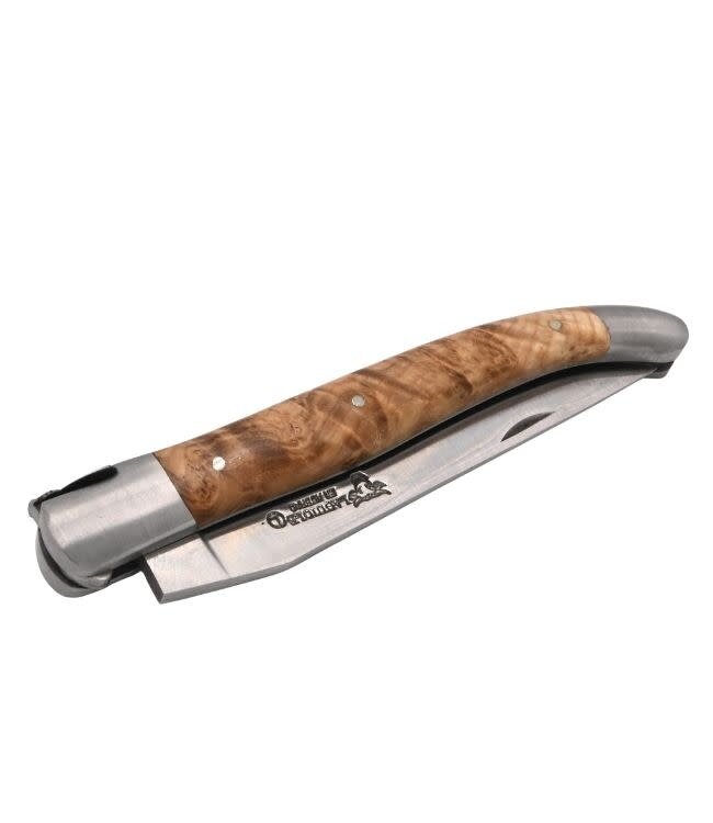 Laguiole en Aubrac Belle pièce 2026 - 12cm wortelhout van zwarte es