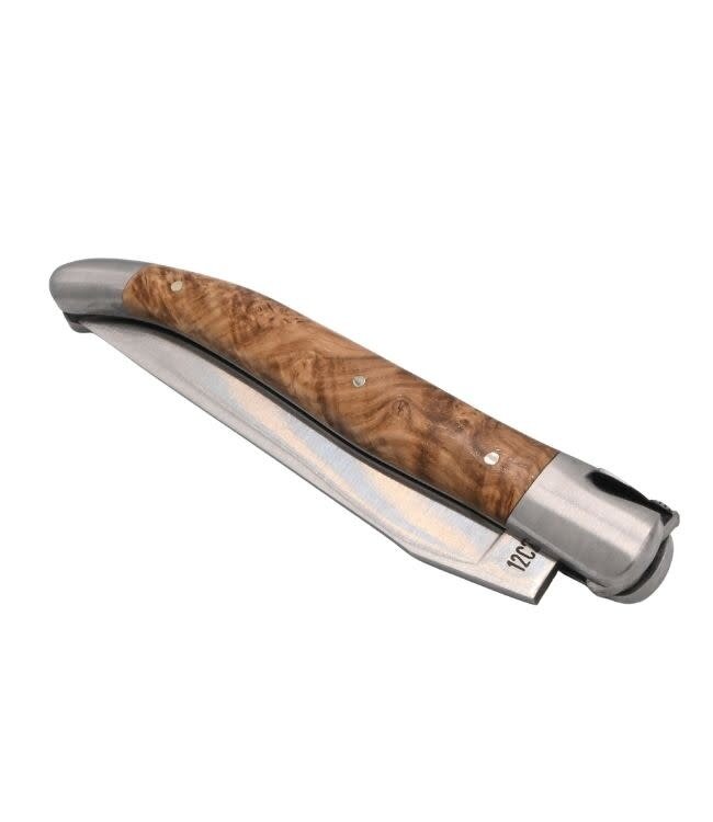 Laguiole en Aubrac Belle pièce 2026 - 12cm wortelhout van zwarte es