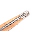 Laguiole en Aubrac 12cm - ramshoorn - platines guillochées - mat