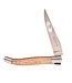 Laguiole en Aubrac 12cm - ramshoorn - platines guillochées - mat