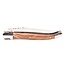 Laguiole en Aubrac #0015 12cm punthoorn - spiraal - double platines - glanzend