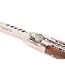 Laguiole en Aubrac #0015 12cm punthoorn - spiraal - double platines - glanzend