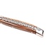 Laguiole en Aubrac #0015 12cm punthoorn - spiraal - double platines - glanzend