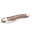 Laguiole en Aubrac #0015 12cm punthoorn - spiraal - double platines - glanzend