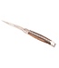 Laguiole en Aubrac #0018 12cm notelaar wortel - spiraal - double platines - mat