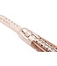 Laguiole en Aubrac #0019 12cm pistache - spiraal - double platines - mat