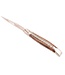 Laguiole en Aubrac #0019 12cm pistache - spiraal - double platines - mat