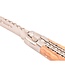 Laguiole en Aubrac #0014 12cm olijfhout - spiraal - double platines - mat