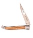 Laguiole en Aubrac #0021 12cm pistache - platines guillochées - mat