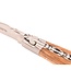 Laguiole en Aubrac #0021 12cm pistache - platines guillochées - mat