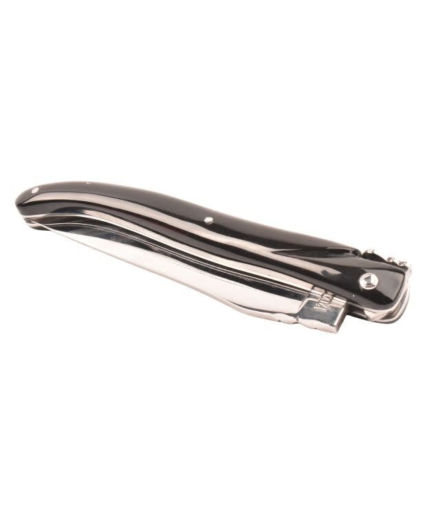 Laguiole en Aubrac #0023 12cm buffelhoorn - plein manche - glanzend