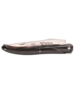 Laguiole en Aubrac 12cm buffelhoorn - plein manche - glanzend