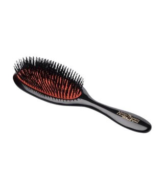 Mason Pearson haarborstel Handy 21,59cm (B3) - Boar Bristle - Dark Ruby - inclusief cleaner