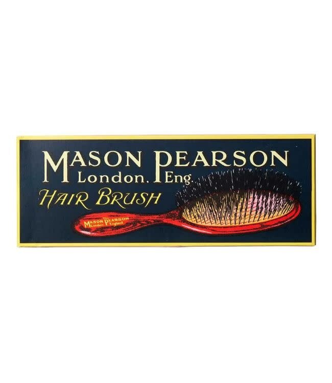 Mason Pearson haarborstel Small 22,52cm (B2) - Extra Pure Bristle  - Dark Ruby - inclusief cleaner