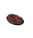 Mason Pearson haarborstel Military Junior 12,36 cm (BN2M) - Bristle & Nylon - Dark Ruby - inclusief reinigingsborstel