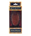 Mason Pearson haarborstel Military Junior 12,36 cm (BN2M) - Bristle & Nylon - Dark Ruby - inclusief reinigingsborstel