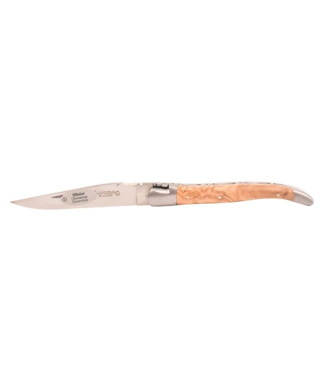 Laguiole en Aubrac #0009 10cm olijfhout - mat