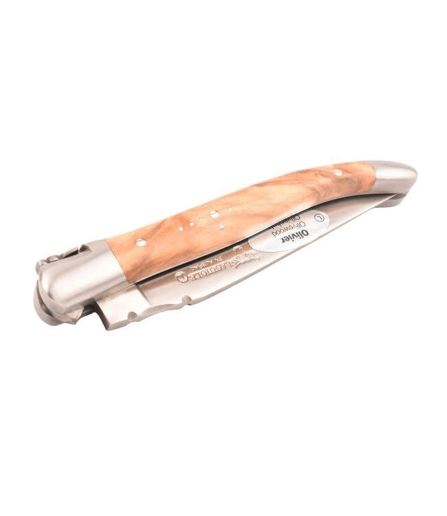 Laguiole en Aubrac #0008 10cm olijfhout - mat