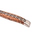 Laguiole en Aubrac #0013 12cm amboyna wortelhout - double platines - mat