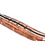 Laguiole en Aubrac #0013 12cm amboyna wortelhout - double platines - mat