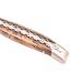 Laguiole en Aubrac #0016 12cm wortelnotenhout  - double platines - mat