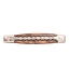 Laguiole en Aubrac #0016 12cm wortelnotenhout  - double platines - mat