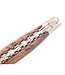 Laguiole en Aubrac #0016 12cm wortelnotenhout  - double platines - mat