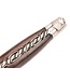 Laguiole en Aubrac #0022 12cm wenge - platines guillochées - mat