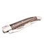 Laguiole en Aubrac #0022 12cm wenge - platines guillochées - mat