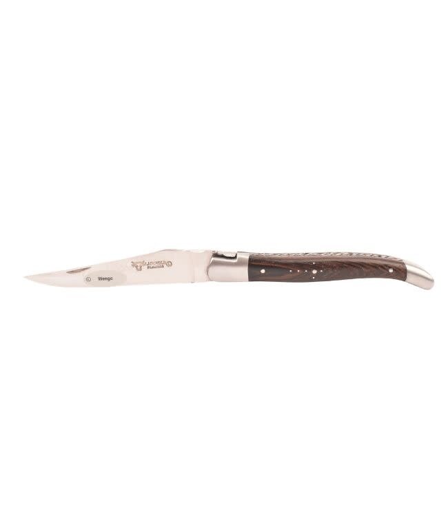 Laguiole en Aubrac #0022 12cm wenge - platines guillochées - mat