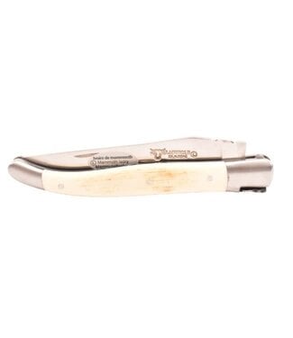 Laguiole en Aubrac 12cm mammoetivoor korst - double platines - mat