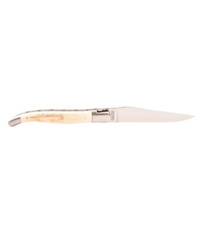 Laguiole en Aubrac 12cm mammoetivoor korst - double platines - mat