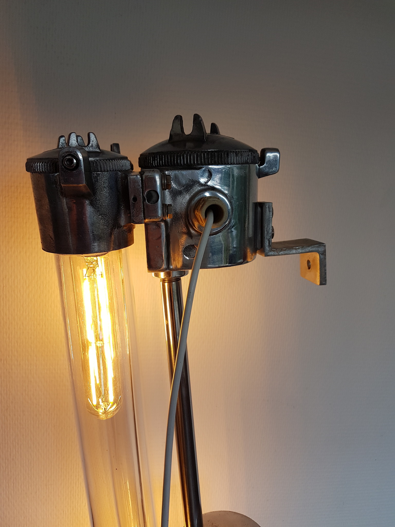 Dubbele wandlamp / plafondlamp / hanglamp
