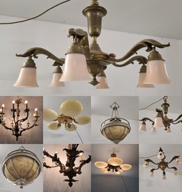 Art deco Jugendstil vintage industrieel lampen