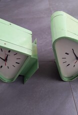 Seiko Dubbelzijdige driehoekklok fabrieksklok wandklok scheepsklok