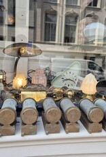 Bronzen verstelbare wandlamp