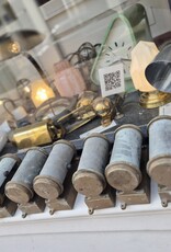 Bronzen verstelbare wandlamp