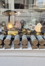 Bronzen verstelbare wandlamp